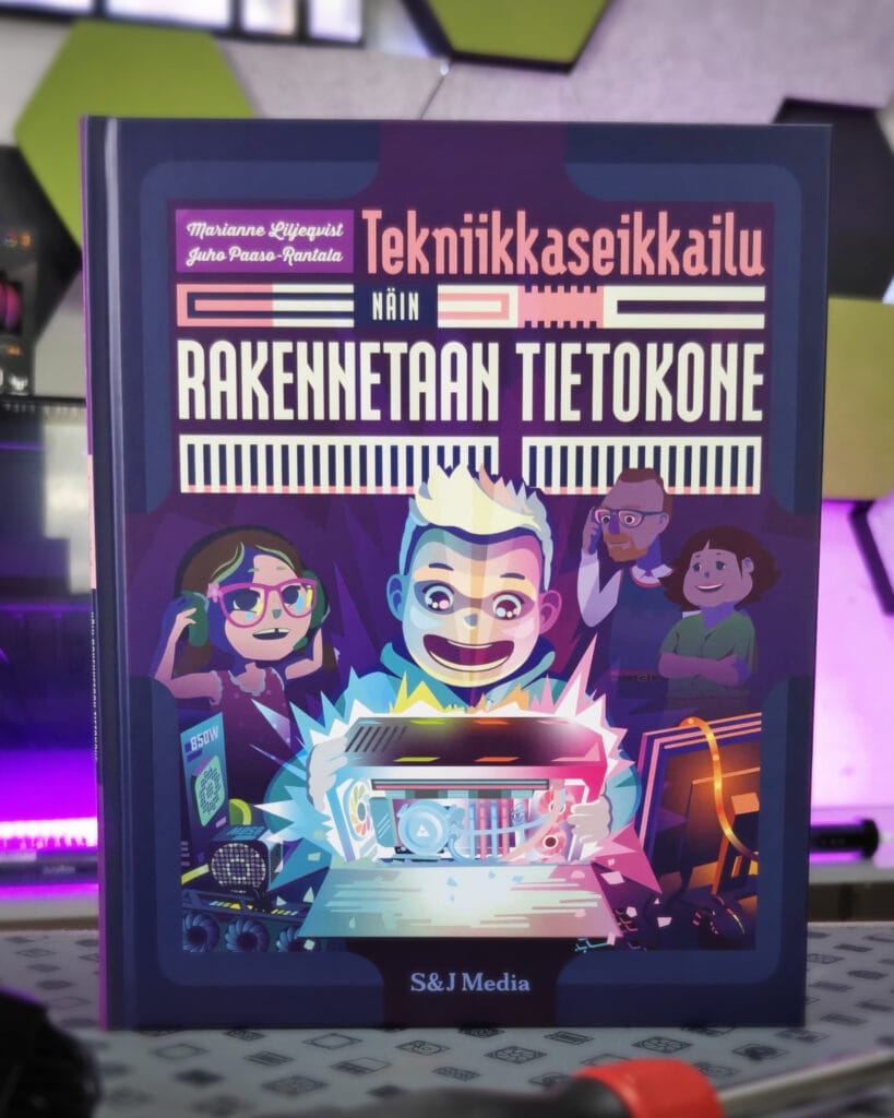 Tekniikkaseikkailu – Näin rakennetaan tietokone -kuvakirja